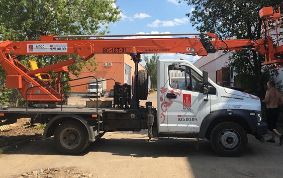 Арендовать Автовышка 18м ВС 18Т-01 ГАЗ САДКО в Москве и МО