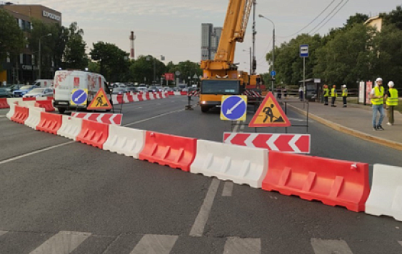 Выгородка для зелёного марафона в Москве и МО
